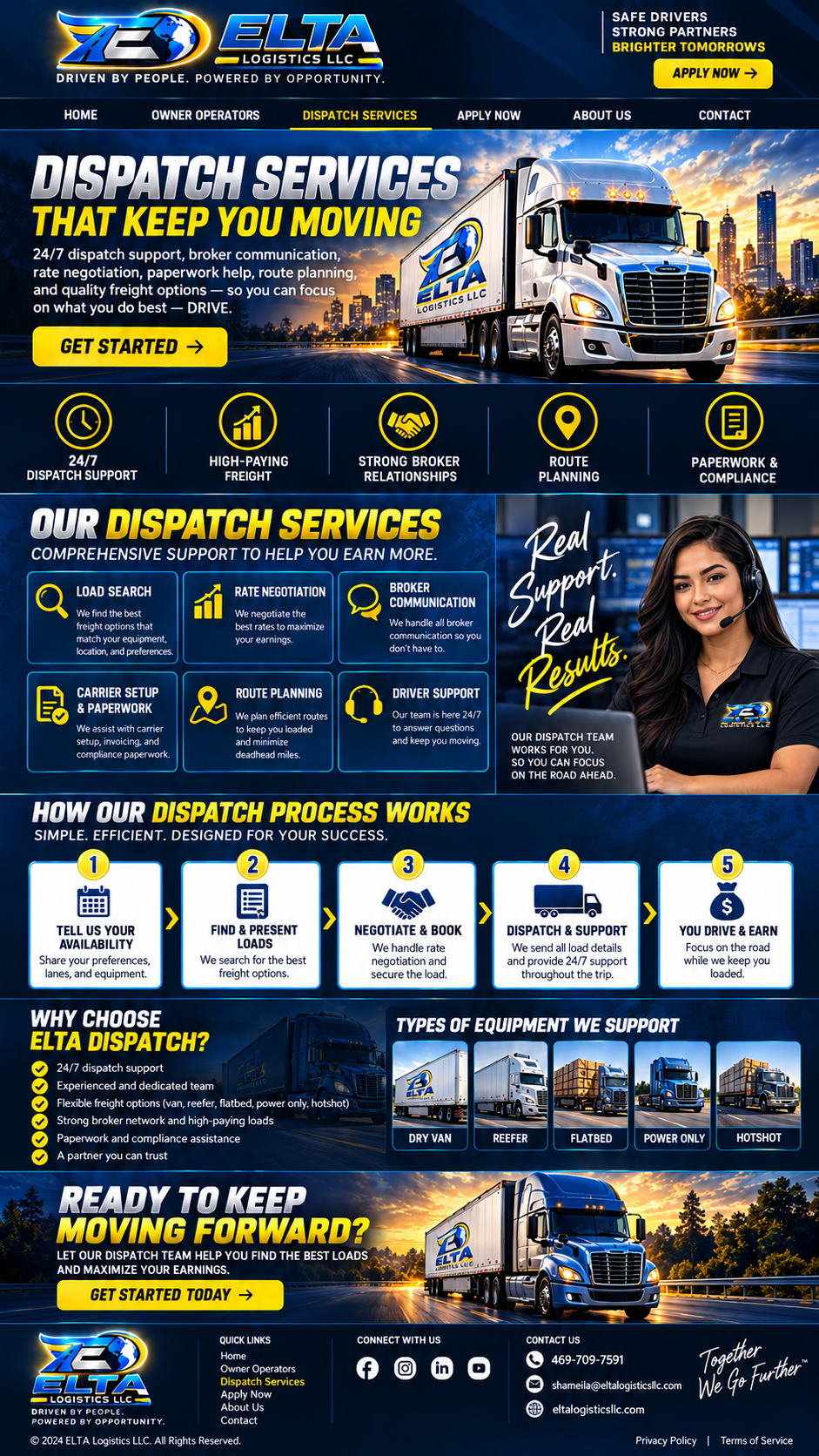 ELTA Logistics LLC - Dispatch Services
