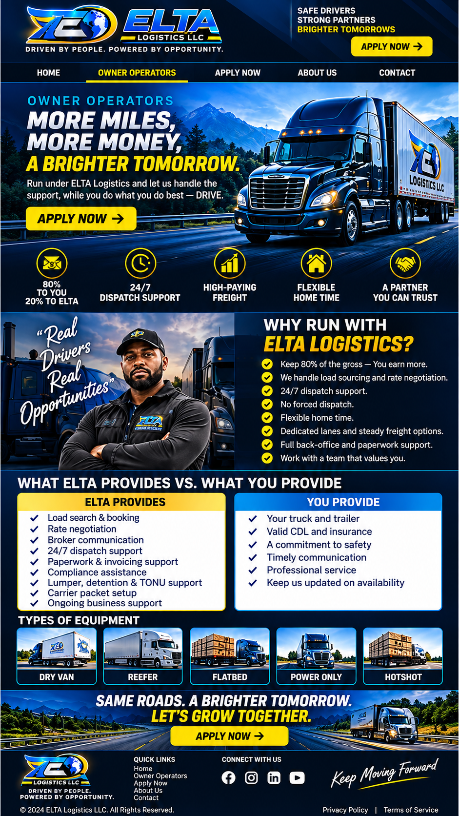 ELTA Logistics LLC - Owner Operators